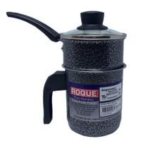 Mini Cuscuzeiro 10 Style Craqueado Tampa de Vidro Mini Cuscuzeiro 10 Style Craqueado Tampa de Vidro