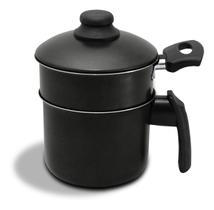 Mini Cuscuzeiro Nordestino Vapor Antiaderente Preto N12 Mini Cuscuzeiro Nordestino Vapor Antiaderente Preto N12