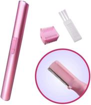 Mini Depilador Apara Pelos Rosto Buço Sobrancelhas Mulheres CANETA ROSA Mini Depilador Apara Pelos Rosto Buço Sobrancelhas Mulheres CANETA ROSA