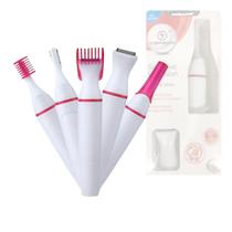 Mini Depilador Elétrico Portátil Depilação Feminina 5 Em 1 KA-7796 Mini Depilador Elétrico Portátil Depilação Feminina 5 Em 1 KA-7796