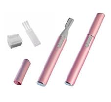 Mini Depilador Eletrico Sobrancelha E Buço-Caneta Facil Care CANETA ROSA