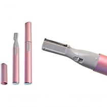 Mini Depilador Elétrico Sobrancelhas Buço Caneta Depiladora Caneta Rosa Mini Depilador Elétrico Sobrancelhas Buço Caneta Depiladora Caneta Rosa