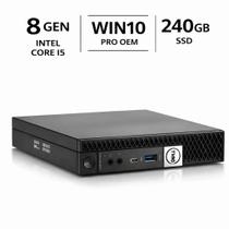 Mini Desktop Dell i5 8 Gen 8GB DDR4 256GB Win 10 Pro!!!