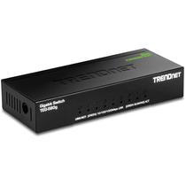 Mini desktop Gigabit Switch TRENDnet TEG-S80G de 8 portas preto