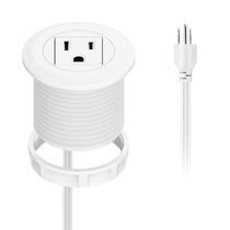 Mini desktop Power Hub Grommet Kungfuking com 1 tomada