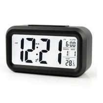 Mini Despertador Relógio Portátil Digital Único Led Lcd