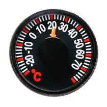 Mini Diâmetro Redondo 27mm Graus de Ponteiro plástico Celsius Termômetros para Home Outdoor Car Household Temperature Measure