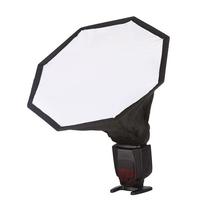 Mini Difusor Softbox Octagonal Flash 20cm Dobrável + Bolsa