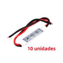 Mini Dimmer De Luz Led 12v, Interruptor Controlador De 3 Teclas Para Luz De Tira 3528 5050 5630 10 5