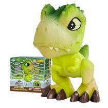 Mini Dino T-Rex Verde Jurassic World Original Vinil Pupee