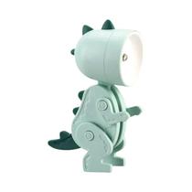 Mini Dinossauro Infantil LED Luz Noturna Bateria Magnética Dobrável Quarto Lâmpada De Cabeceira
