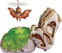 Mini Dinossauro Voador Grossmos Flying Style Laranja Mga