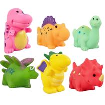 Mini Dinossauros Coloridos Banho Divertido Bebes Castela Mini Dinossauros Coloridos Banho Divertido Bebes Castela