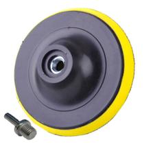 Mini disco de borracha com tiras autocolantes 4"/100mm rosca M14