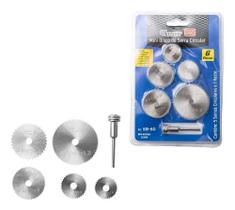 Mini disco serra circular 6 peças