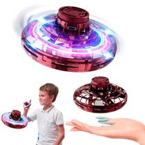 Mini Disco Voador Bumerangue Hover Spinner Infantil Com Led COR:VERMELHO Mini Disco Voador Bumerangue Hover Spinner Infantil Com Led COR:VERMELHO