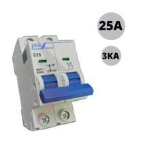 Mini Disjuntor 25a Bipolar 2 Polos Automatico Curva C Mini Disjuntor 25a Bipolar 2 Polos Automatico Curva C
