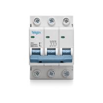 Mini Disjuntor 6KA MCB DP6-3C100 Tripolar 100A - 3 Polos Bivolt