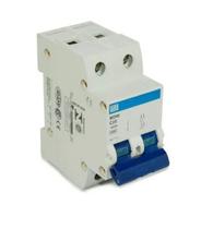 Mini disjuntor bipolar weg mdw c10a - c50a