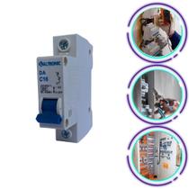 Mini Disjuntor Monopolar Termomagnético 16A Curva C NEMA