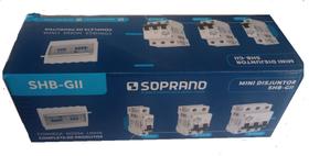 Mini disjuntor shb-l curva c - 6ka -1polo- 2amp-240/415v -c/c: 12