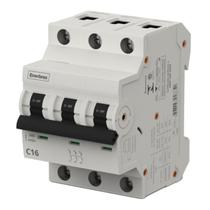 Mini Disjuntor Tripolar 16A ENERBRAS