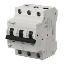 Mini Disjuntor Tripolar 25A ENERBRAS