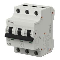 Mini Disjuntor Tripolar 70A ENERBRAS