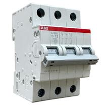 Mini Disjuntor Tripolar ABB SJ203T-C32 32A 3kA 400V