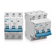 Mini Disjuntor Tripolar Elgin 70a 3 Polos Din
