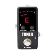Mini Display LED True Bypass KOKKO Afinador De Guitarra Elétrica Pedal De Efeito Acessórios Para