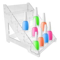 Mini Display Suporte Organizador Expositor Manicure Vitrine Porta Esmalte Exposição Mini Display Suporte Organizador Expositor Manicure Vitrine Porta Esmalte Exposição