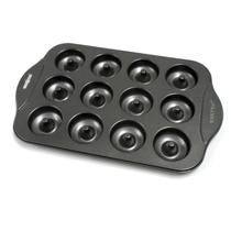 Mini Donut Pan Norpro, antiaderente, 12 cavidades, 5 cm de diâmetro Mini Donut Pan Norpro, antiaderente, 12 cavidades, 5 cm de diâmetro