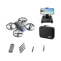 Mini Drone 6K HD V8 com Câmera Grande Angular WiFi FPV - RC Helicoptero com Manutenção de Altitude