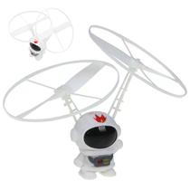 Mini Drone Astronauta Boomerang Voador Helice Sensor Movimento LED USB Bateria Recarregavel Criança Diversao Entretenimento Resistente Seguro Brincade - LEVA PRA MALHAR