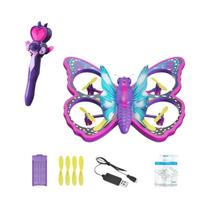 Mini Drone Borboleta RC Com Glitter E Sensor De Gravidade 2.4GHz Para Crianças - Aeronave De