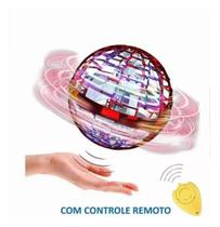Mini Drone Brinquedo Bola Voadora infantil Recarregavel C/controle e luz