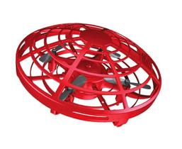 Mini Drone Disco Voador Ufo Infantil Colorido - Vermelho Mini Drone Disco Voador Ufo Infantil Colorido - Vermelho