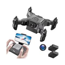 Mini Drone HD Câmera WiFi FPV RC Helicóptero Pressão De Ar Altitude Hold Dobrável Brinquedo Presente