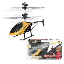 Mini Drone Helicóptero Infantil Com Controle Por Sensor De Aproximação E Luz De Voo