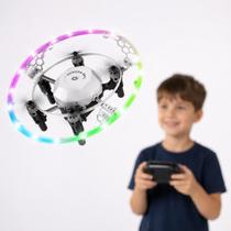 Mini Drone Infantil FX41 Aurora Ball Controle Remoto Luzes RGB Giro 360 3 Velocidades Presente Crianças Mini Drone Infantil FX41 Aurora Ball Controle Remoto Luzes RGB Giro 360 3 Velocidades Presente Crianças