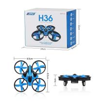 Mini Drone JJRC H36 RC: Flip 360 e Controle Remoto para Crianças