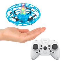 Mini Drone Luminus Luz E Controle Remoto Brinquedo Voador