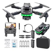 Mini Drone Profissional Com Câmera Dupla Hd Led Controle