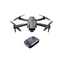 Mini Drone Profissional Kk3 Pro G. LED Verde. Design Preto