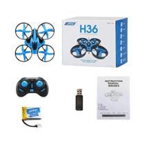 Mini Drone RC 2.4G Com Modo Sem Cabeça De 6 Eixos E Evitação De Colisões 360 graus Quadricóptero