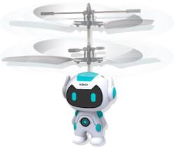 Mini Drone Robô Fly Quadricóptero Infantil Dupla Hélice Infravermelho Polibrinq