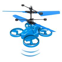 Mini Drone Voador Azul Recarregável C/ Sensor de Movimento - Castela