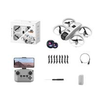 Mini Drone Xiaomi V66 Wifi FPV 180 Com Câmera 4K HD graus Quadricóptero RC Com Prevenção De Obstáculos - others