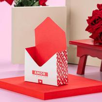 Mini Envelope Amor Da Minha Vida (05 unidades)
